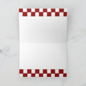 À nos chers amis Carte de Noël (Intérieur)