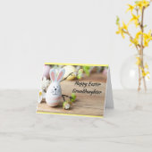 À NOTRE CARTE DE PÂQUES * GRAND-FILLE* SPÉCIALE (Fleur jaune)