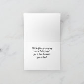 À NOTRE CARTE DE PÂQUES * GRAND-FILLE* SPÉCIALE (Intérieur)