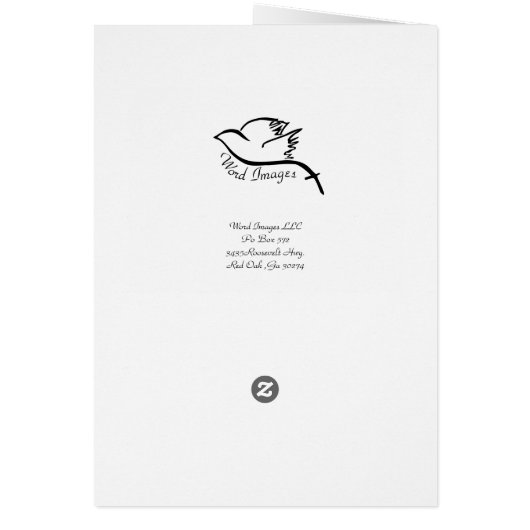 À notre Pasteur "Dame" (Dos)