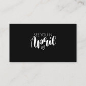 À Nous En Avril Faire-part De Grossesse (Devant)