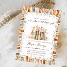 A Novel Kind of Love Book Theme Bridal Shower  