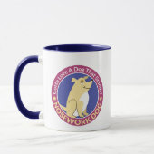 "A obtenu d'aimer un chien qui sent" tasse de (Gauche)