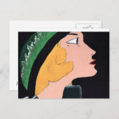 A obtenu la carte postale de regard (Devant / Derrière)