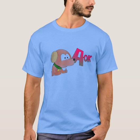 A-OK Dog T-shirt (Voorkant)