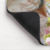 A Paar of Parrots and Crab Apple Blossom Mousepad Muismat (Hoek)