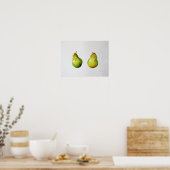 A Pair of Pears 1997 Poster (Keuken)