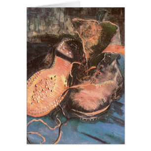 A Pair of Shoes by Vincent van Gogh, Vintage Art