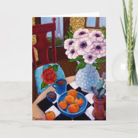 A Paris Tabel Kaart (Voorkant)