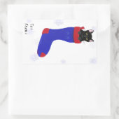 À partir de chat dans les autocollants de stockage (Sac)