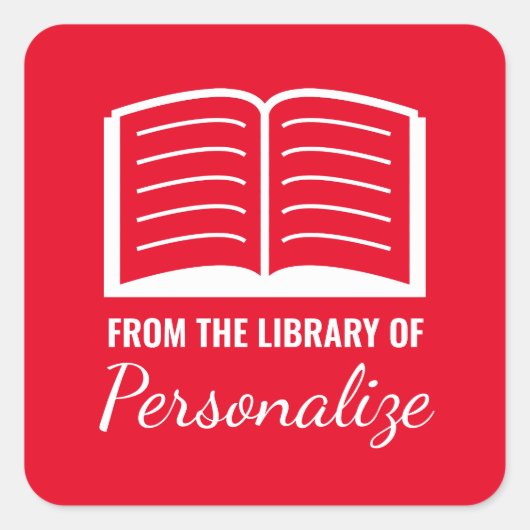 À partir de la bibliothèque de étiquettes de libra (Devant)