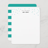 À partir du Bureau des cartes de notes pour enseig (Devant / Derrière)