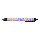 A pen with a vibrant floral pattern on its barrel  (Bodem)