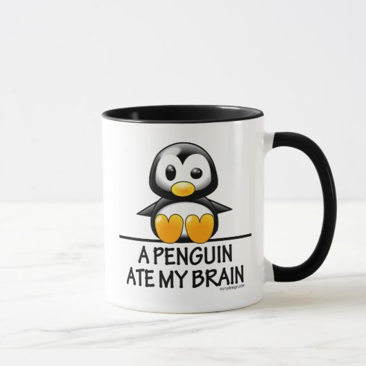 A Penguin Ate My Brain Mok (Rechts)