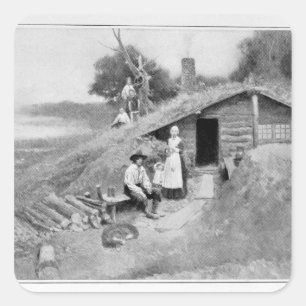 A Pennsylvania Cave-Dwelling Vierkante Sticker