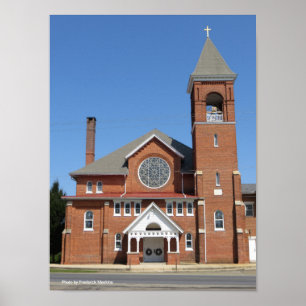 A Pennsylvania Presbyteriaanse kerk Poster