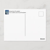 À penser à vous, Cartes postales Lune et Étoiles (Dos)