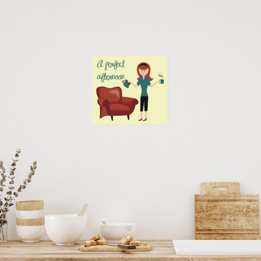 A Perfect Afternoon Poster (Cuisine)
