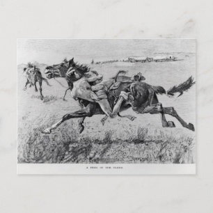 A Peril of the Plains Briefkaart
