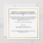 A Personalized Diploma Card, (Achterkant)
