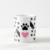 A Pets Footprints Lover Koffiemok (Center)