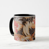 A Philip Jacobs Snow Leopard Design Rooster mok (Voorkant links)