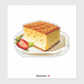 A Piece of Cake Sticker (Vel)