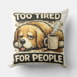 A pillow that explains your position kussen