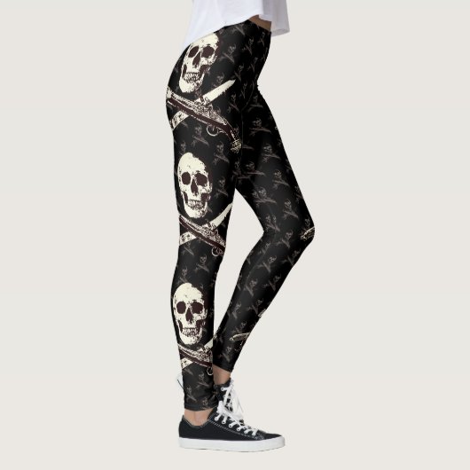 A Pirates Life multiskul_blackwithgrey Leggings (Rechts)