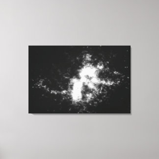 A Planetaire nevel (N66) in de grote magellaan Canvas Afdruk
