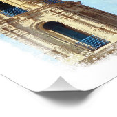 A Plaza Building Foto Afdruk (Hoek)