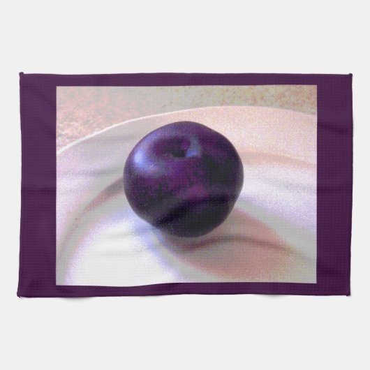 A Plum Theedoek (Horizontaal)
