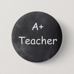 A Plus-leerlingenbord voor ontwerp-cadeauidee Ronde Button 5,7 Cm