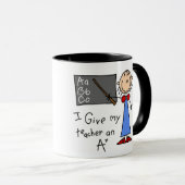 A plus leraar mok (Voorkant rechts)