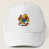 A POP ART STYLE THIEF DUCK Trucker Hat Trucker Pet (Voorkant)