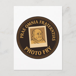 A postcard to showcase your masterpiece briefkaart