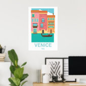 A poster VENICE (Bureau à domicile)