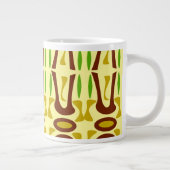 A Primal Oerwoud Pattern Extra Grote Mok (Rechts)