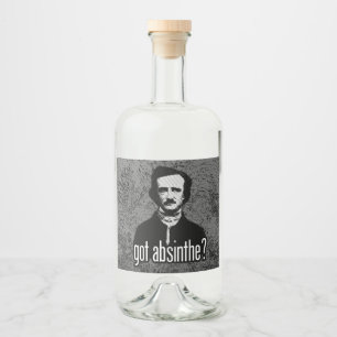 a pris absinthe ? étiquette de bouteille de lique