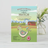 À Propos De Hatch Baby shower Invitation (Debout devant)