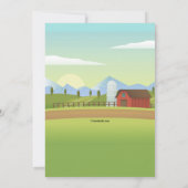 À Propos De Hatch Baby shower Invitation (Dos)