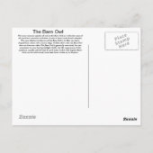 A propos de la carte postale de la Chouette de l'é (Dos)