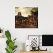 A proximité de l'auberge - C. van Renesse Poster d (Bureau à domicile)