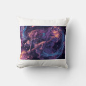 A psychedelic witch cushion kussen (Voorkant)