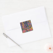 A psychedelic woodland Sticker (Envelop)