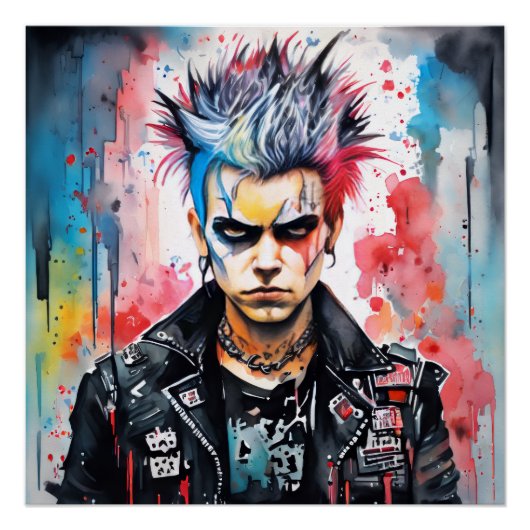 A punk poster perfect poster (Voorkant)