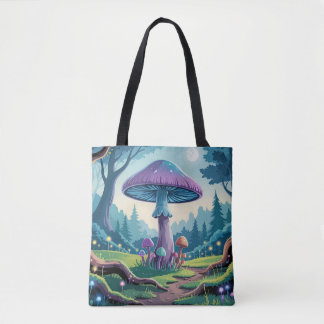 A Purple Mushroom Draagtas