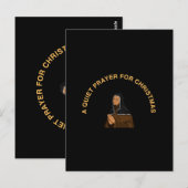 A QUIET PRAYER FOR CHRISTMAS BRIEFKAART (Voorkant / Achterkant)