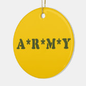 A*R*M*Y KERAMISCH ORNAMENT (Links)