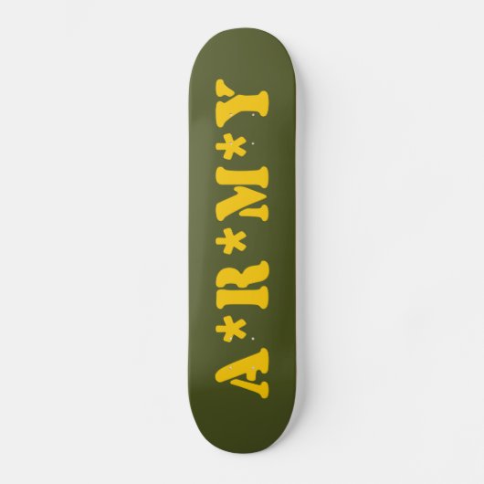 A*R*M*Y SKATEBOARD (Voorkant)